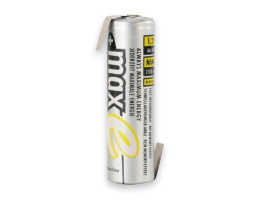 Ansmann 2100mAh maxE, Ladattava akku, AA, Nikkelimetallihybridi (NiMH), 1,2 V, 1 kpl, 2100 mAh