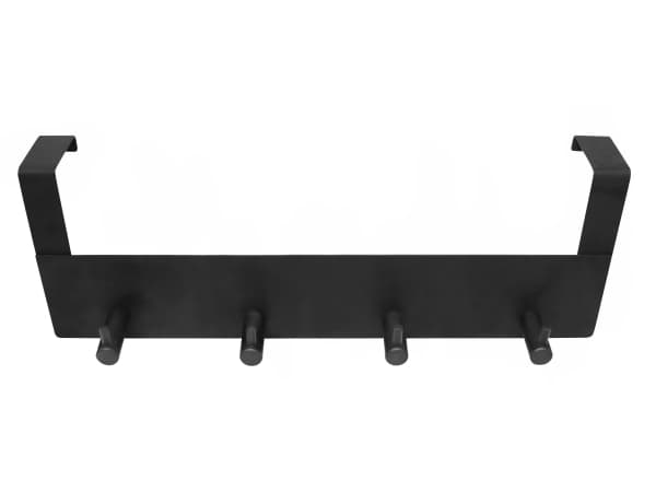 Home&gt;it® dörrknappsrad med 4 knoppar 11,4 x 32 x 4,4 cm matt svart