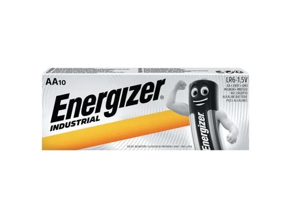Paristo Energizer® Industrial Alkaline, AA, 10 kpl.