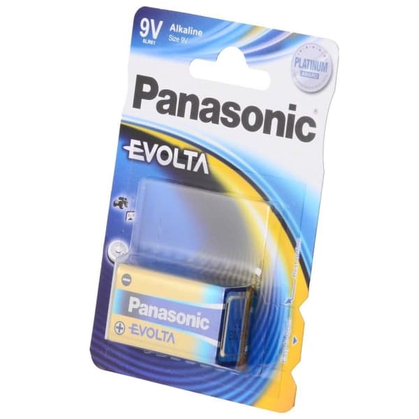 Panasonic Evolta 6LR61EGE - Batteri 9V - alkaliskt
