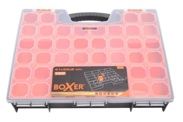 Boxer® sorteringslåda med 22 flyttbara lådor 41 x 33 x 6 cm
