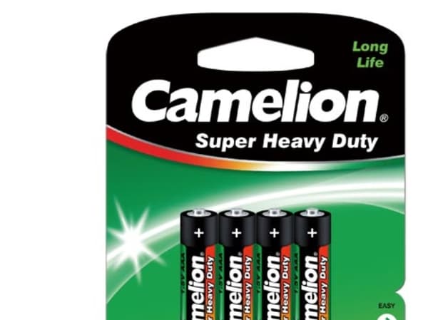 Camelion R03P-BP4G, Kertakäyttöinen akku, AAA, Sinkki, 1,5 V, 4 kpl, 550 mAh