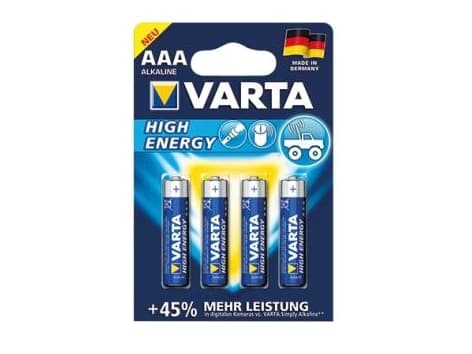 Varta High Energy - Batteri 4 x AAA - alkaliskt