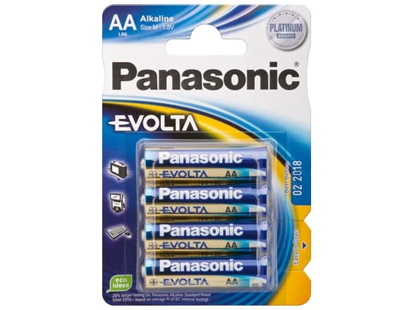Panasonic Evolta LR6EGE - Batteri 4 x AA-type - Alkalisk