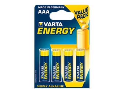 Varta Energy 4103 - Batteri 4 x AAA - Alkalisk