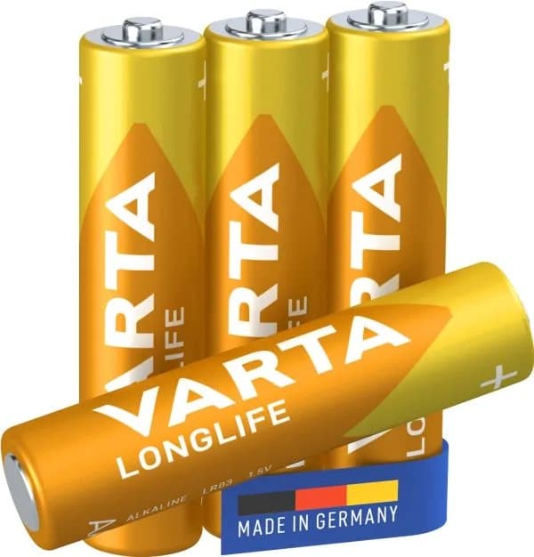 Varta Longlife Extra - Batteri 4 x AAA / LR03 - Alkalisk