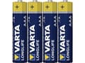 Miniatyrbilde 1 av 5: Varta Longlife Extra - Batteri 4 x AAA / LR03 - Alkalisk