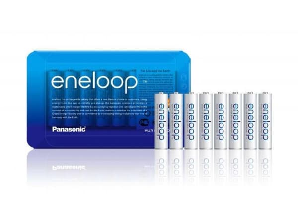 Panasonic eneloop BK-4MCCE - Batteri 8 x AAA - NiMH - (ladbare) - 750 mAh