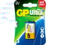 GP Batteries Ultra Plus Alkaline 1604AUP, Engangsbatteri, 9V, Alkalinsk, 9 V, 1 stykker, 7 år
