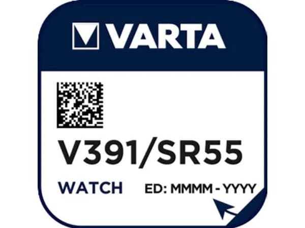 Varta V 391 - Paristo SR55 - sølvoxid - 40 mAh