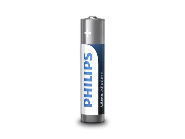 Philips Akku LR03E2B/10, Kertakäyttöinen akku, AA, Alkali, 1,5 V, 2 kpl, 7 vuosi/vuosia