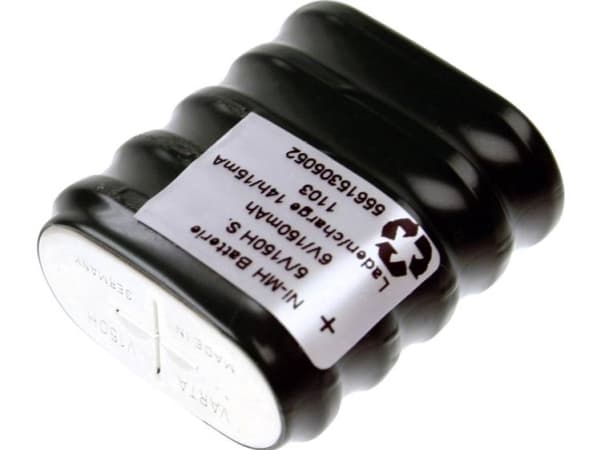 Varta V5/150H-S Genopladeligt knapcellebatteri 150H NiMH 150 mAh 6 V 1 stk
