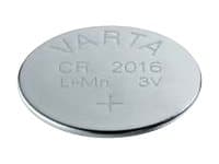 Varta -CR2016, Kertakäyttöinen akku, CR2016, Litium, 3 V, 1 kpl, Metallinen