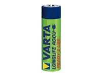Varta Longlife 56706 - Batteri 2 x AA-type - NiMH - (ladbare) - 2100 mAh (en pakke 2)