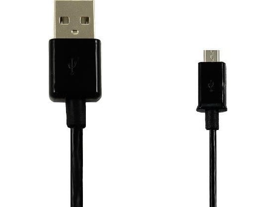 USB-kabel Samsung USB A -&gt; Micro USB Svart 1,5 m (ECB-DU4EBE)