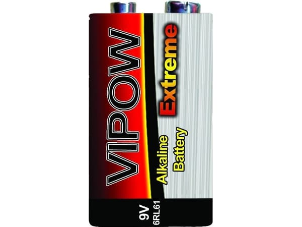 Vipow Batteri 9V Block 1 szt.