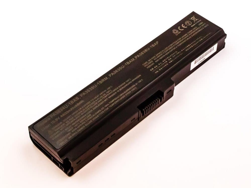 CoreParts Laptop Battery for Toshiba 48Wh 6 Cell Li-ion 10.8V 4.4Ah Pa3816U-1Bas