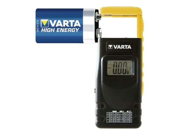 Varta 891101401, 9v, AA, AAA, AAAA, C, D, 9 V, Sort, Gul