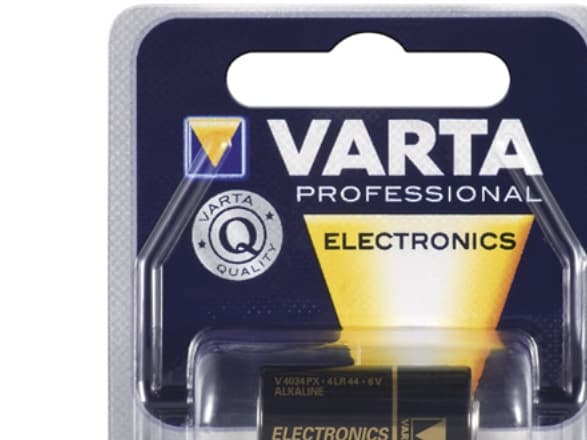 Varta Electronics V4034PX - Kamerabatteri 4LR44 - Alkalisk - 100 mAh