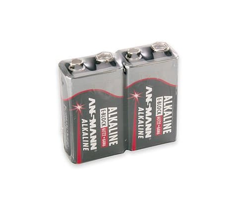ANSMANN E-BLOCK - Batteri 2 x 6LF22 - Alkalisk