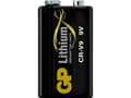 Pikkukuva 3 / 5: GP Batteries Lithium CR-V9, Kertakäyttöinen akku, 9V, Litium, 9 V, 1 kpl, Musta
