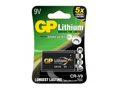 Pikkukuva 1 / 5: GP Batteries Lithium CR-V9, Kertakäyttöinen akku, 9V, Litium, 9 V, 1 kpl, Musta