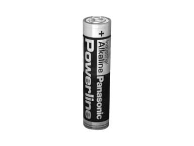 Panasonic Powerline LR03AD/4P - Batteri 48 x AAA - Alkalisk