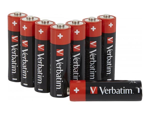 Verbatim ALKALINE BATTERY AA - 8 PACK