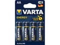 Miniatyrbilde 1 av 3: Varta Energy AA, Engangsbatteri, AA, Alkalinsk, 1,5 V, 4 stykker, 50,5 mm