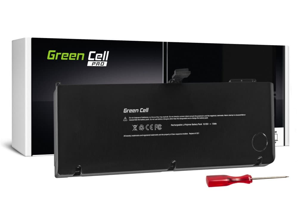 Green Cell PRO laptopbatteri til Apple Macbook Pro 15 A1286 2009-2010