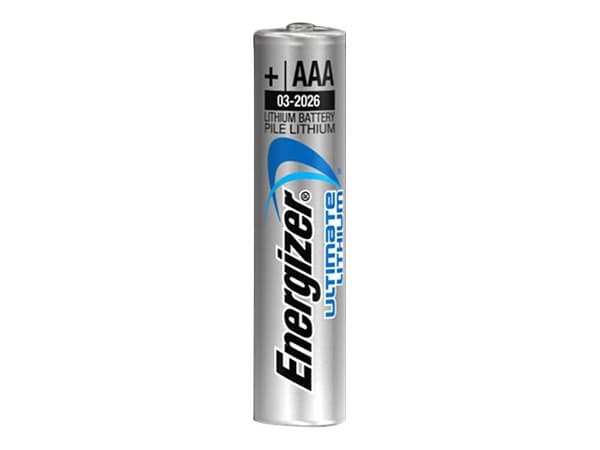 Batteri, Energizer Ultimate Lithium, AAA, 1,5V, 10 stk