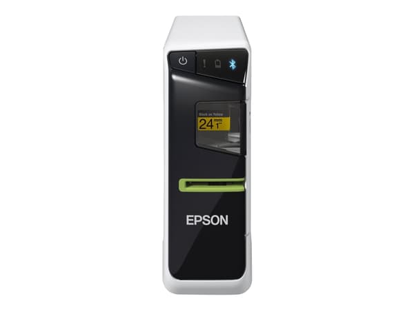 Epson LabelWorks LW-600P - Etikettskrivare - svartvit - termisk överföring - Rulle (2,4 cm) - 180 dpi - upp till 15 mm/sek - USB, Bluetooth - kniv -
