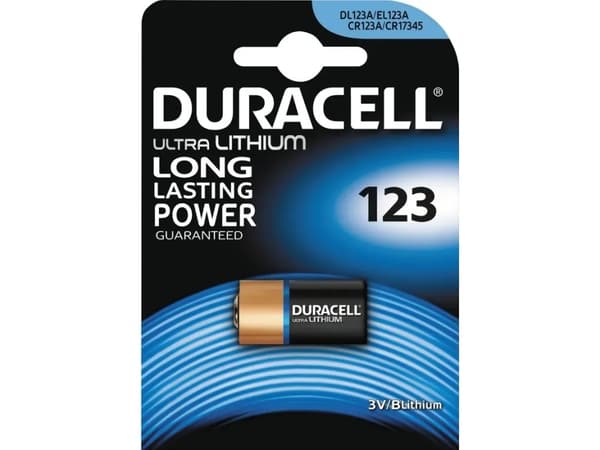 Batterien Photo CR123A (CR17345) *Duracell* Ultra Photo