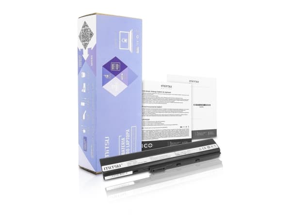 Mitsu battery for Asus A52, K52, 4400 mAh, 10.8V (BC/AS-A52)