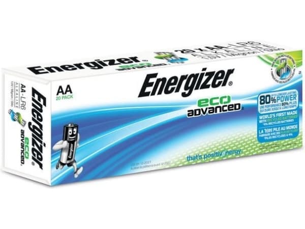 Batteri, Energizer Alkaline Max Plus, AAA, 1,5 V, 20 stk