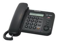 Panasonic KX-TS580FXB - Telefon med ledning med anrops-ID/samtale venter