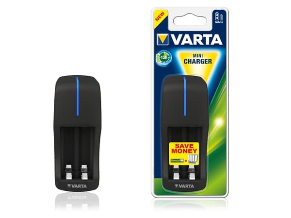 Varta 57646, Nikkelimetallihybridi (NiMH), AA, AAA, 2 kpl, Sisältää paristot
