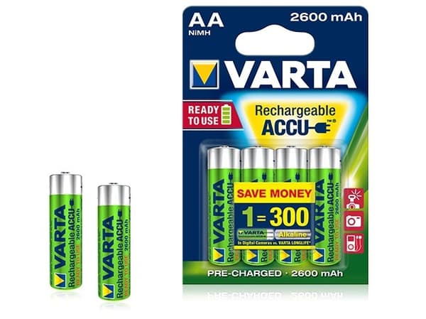 Varta 05716 Oppladbart batteri AA Nikkelmetallhydrid (NiMH)