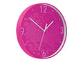 Miniatyrbilde 1 av 5: Leitz WOW - Klokke - kvarts - veggmonterbar - 29 cm - pink with geometric pattern