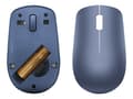 Miniatyrbild 5 av 5: Lenovo 530 Wireless Mouse - Mus - höger- och vänsterhänta - optisk - 3 knappar - trådlös - 2.4 GHz - trådlös USB-mottagare - avgrundsblå