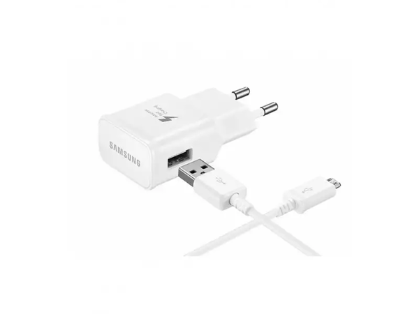 Samsung EP-TA200EWE USB-adapter + mikro-USB-kabel Wei