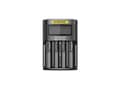 Miniatyrbilde 1 av 2: Nitecore UM4, Lithium jern fosfat (LiFePO4), Lithium-Ion (Li-Ion), Nikkel-Cadmium (NiCd), Nikkel-Metalhydrid..., AA, AAA, AAAA, C, D