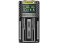 Miniatyrbilde 2 av 2: Nitecore UM2, Lithium jern fosfat (LiFePO4), Lithium-Ion (Li-Ion), Nikkel-Cadmium (NiCd), Nikkel-Metalhydrid..., AA, AAA, AAAA, C, D