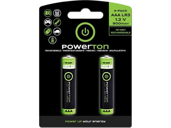Powerton Akumulator AAA / R03 900mAh 2 szt.