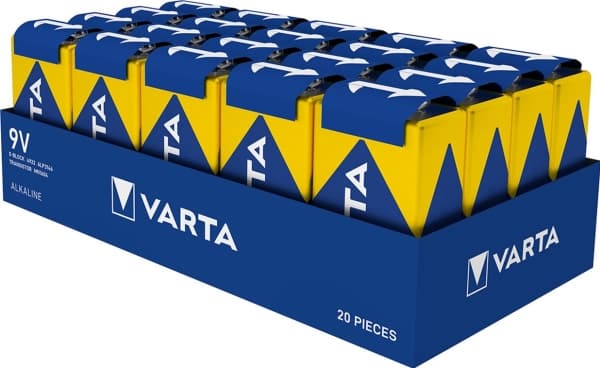 Varta High Energy - Batteri 6LR61 - Alkalisk