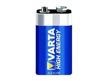 Varta High Energy - Batteri 6LR61 - Alkalisk