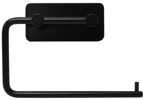 Home&gt;it® självhäftande toalettpappershållare 15,5 x 10,5 x 3 cm matt svart
