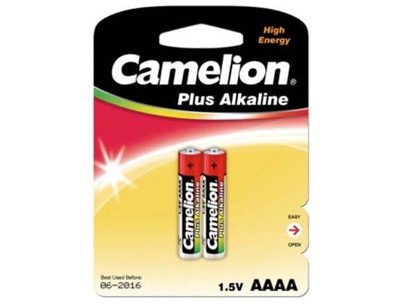 Camelion Plus Alkaline LR61-BP2 - Batteri 2 x AAAA - Alkalisk