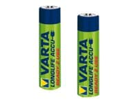 Varta Longlife - Batteri 2 x AAA - NiMH - (ladbare) - 800 mAh