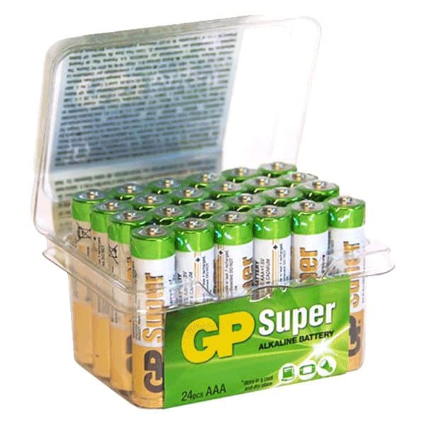 GP Super AAA Batterier 24-P